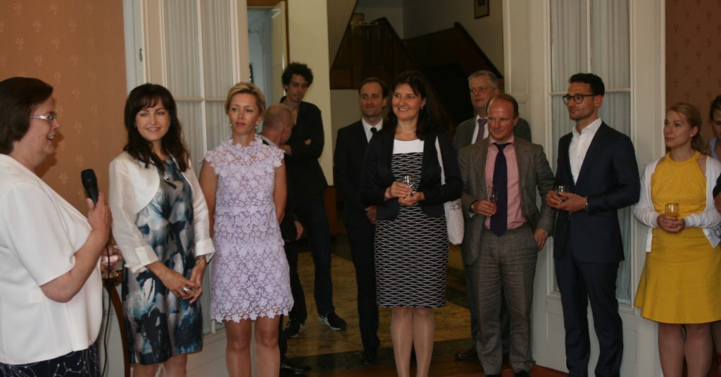 Reception at the Czech Embassy, June 2017