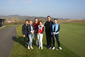 Participants of golf academy, Panorama Golf Resort