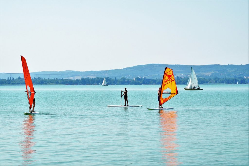 Balaton lake