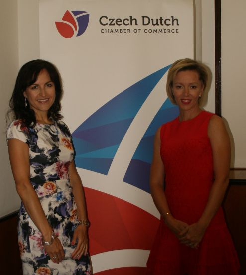 Founding members of the CDCC: Vladimira van Aarle and Katerina Veliskova